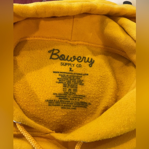 Sick Kanagawa Japan Skeleton Surfer Hoodie Sweatshirt Bowery Supply Co L - Picture 3 of 3